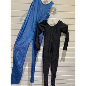 lot of 2 Girl XL 10-12 One Pieces sleeveless Unitard Gymnastics Leotard Bodysuit